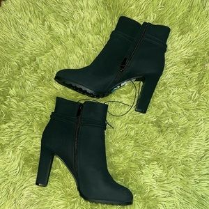 Black ankle boots